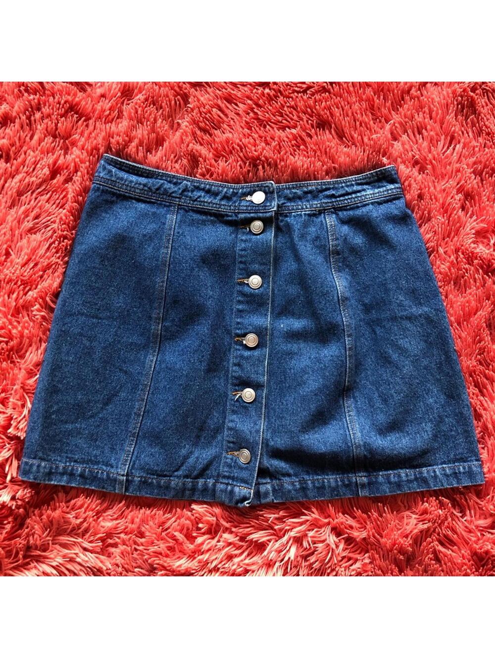Sans Souci Denim Mini Skirt Size XS-S